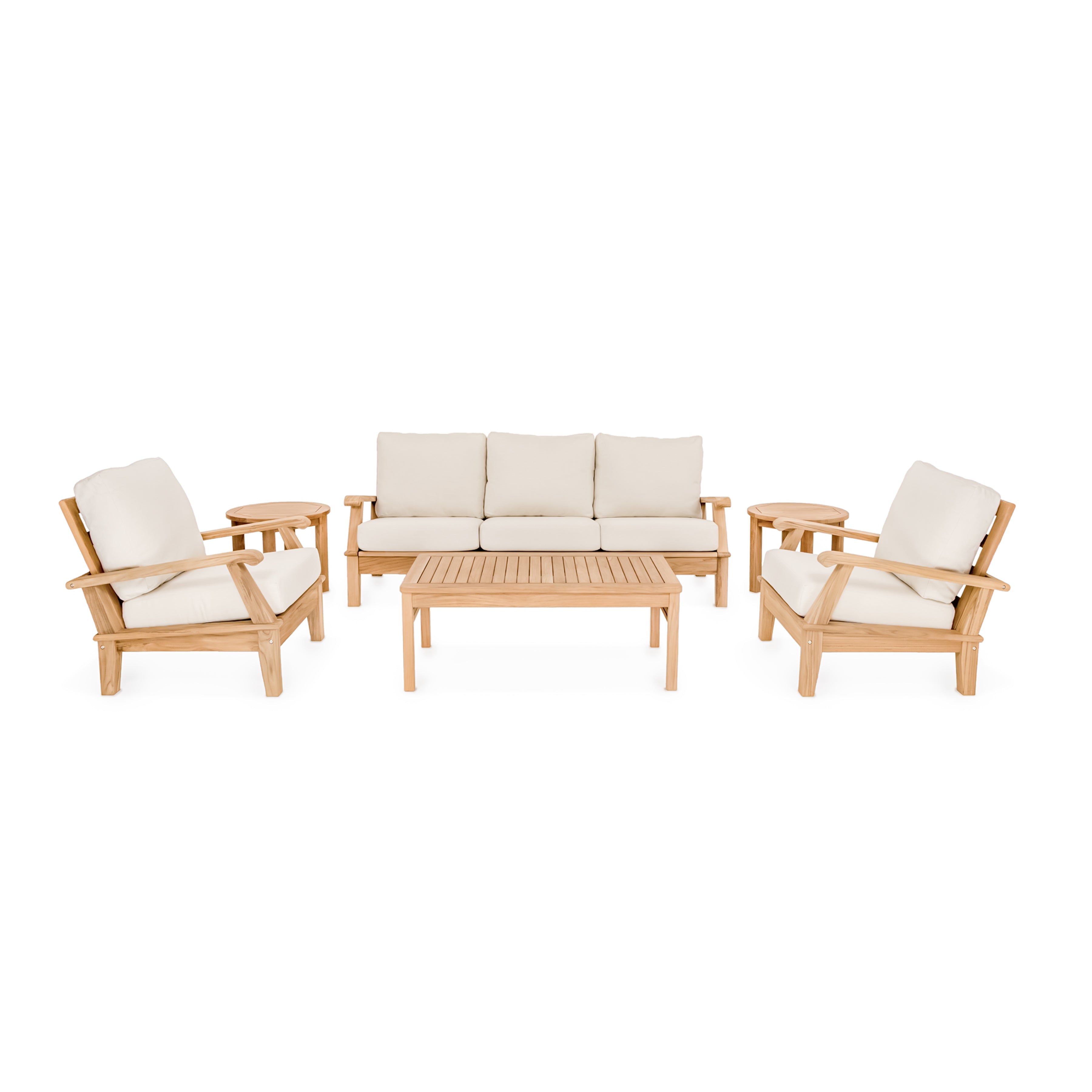 Outdoor Lounge Sets Teak Table Outdoor Furniture   Harborsofaclubsset 