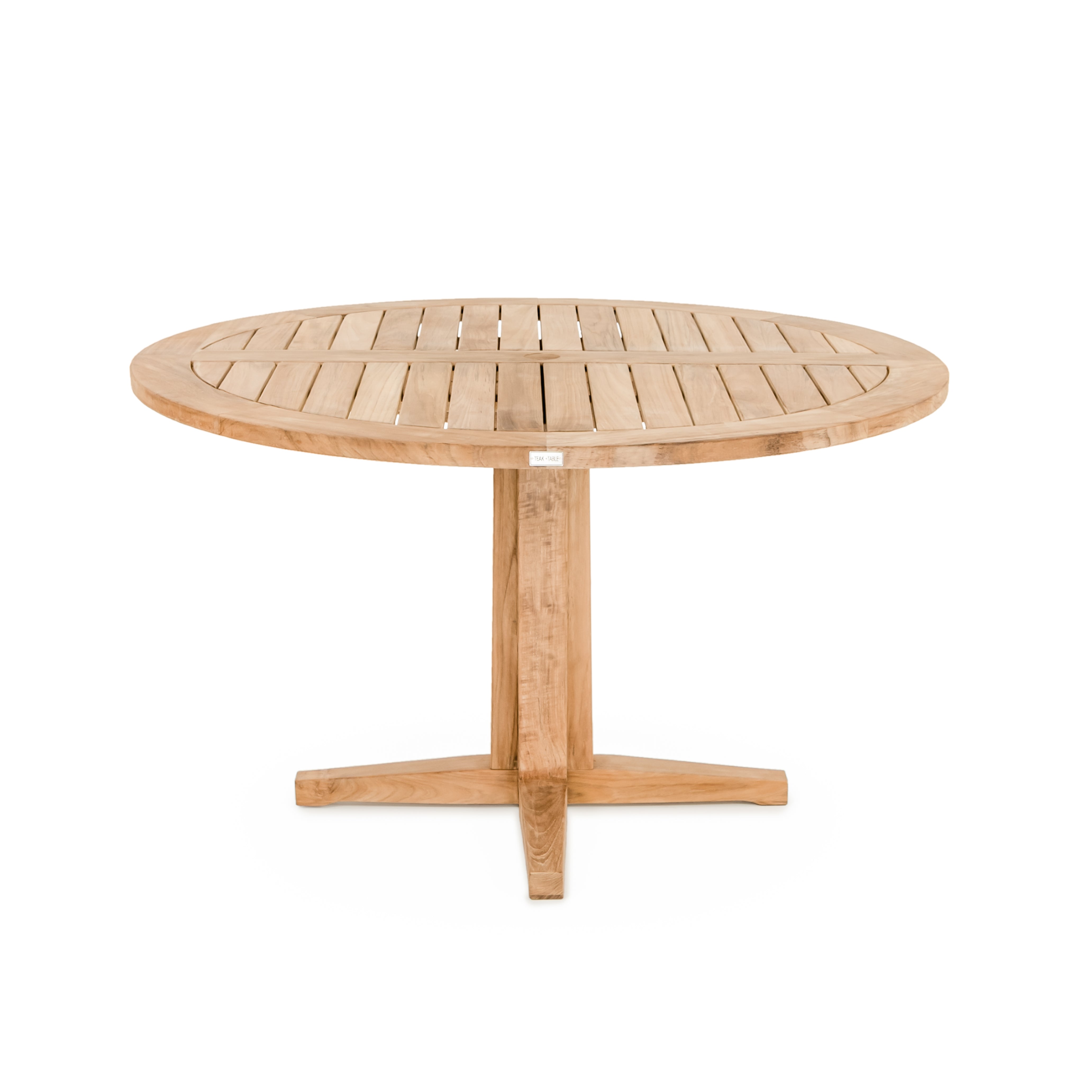 48 round deals teak outdoor table