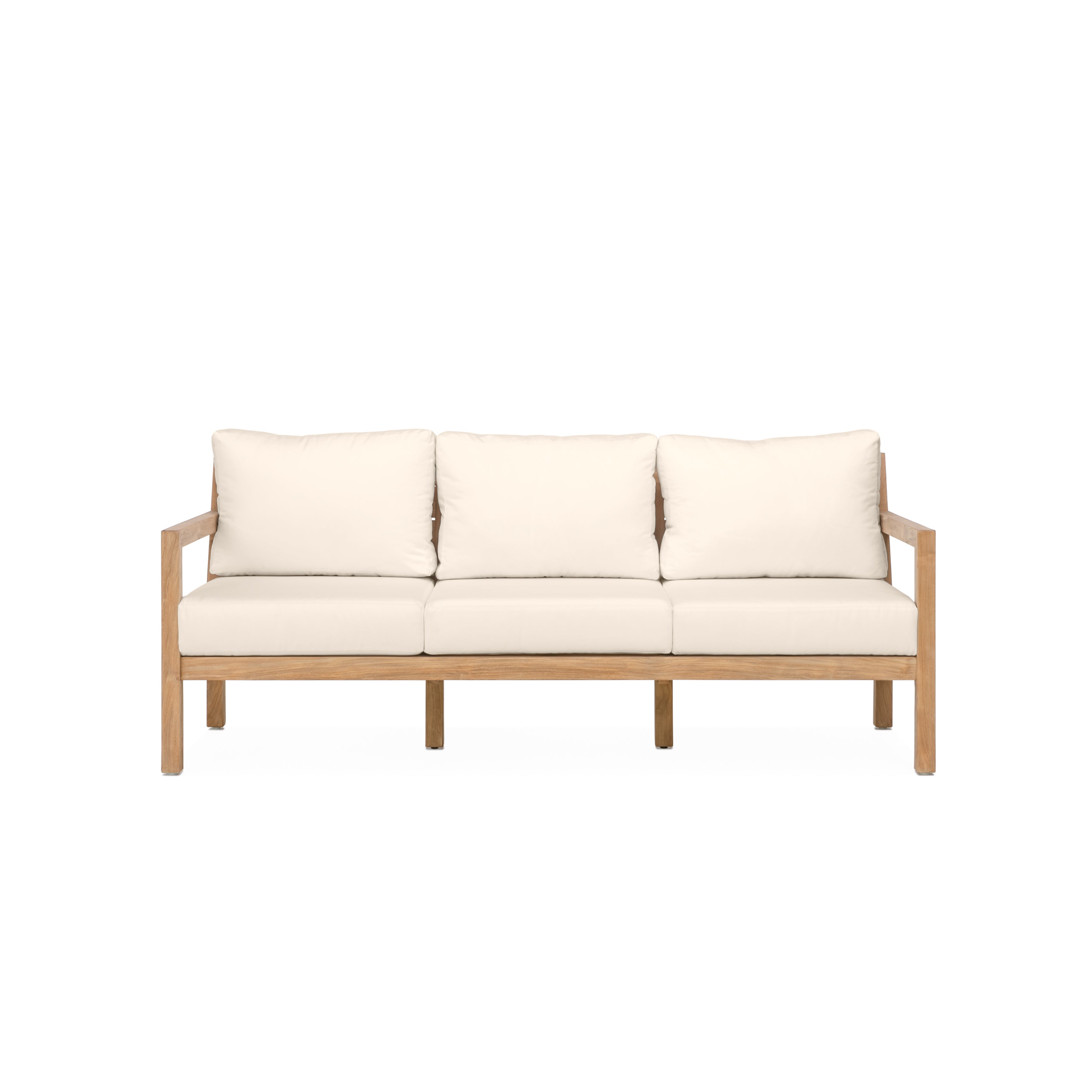 Teak outdoor couch hot sale