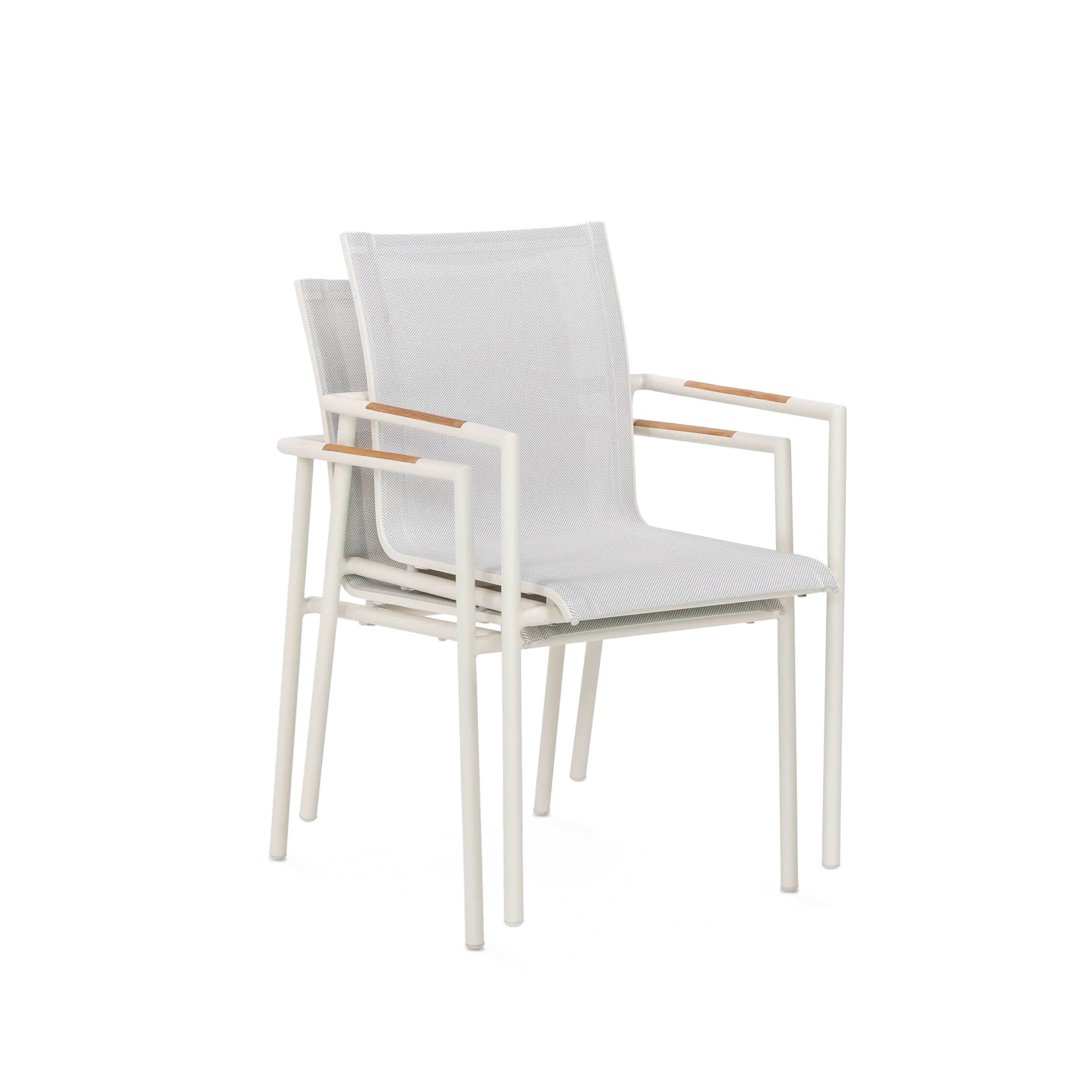 White best sale aluminum chairs