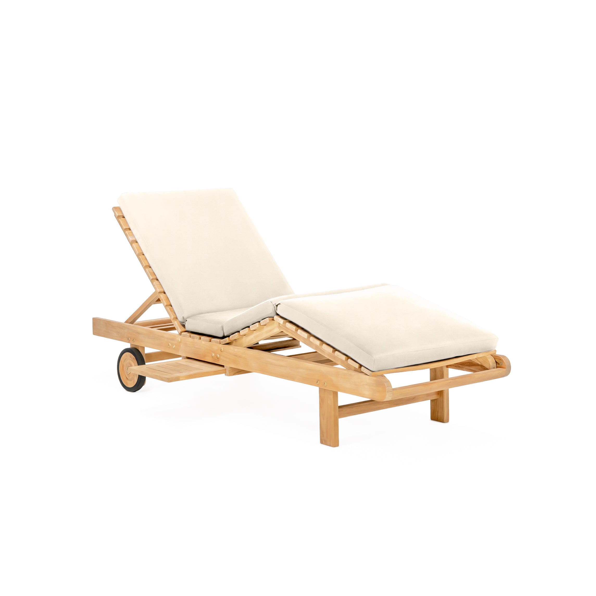 Wooden sunbed cheap